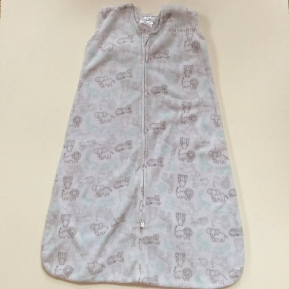 Sleep Sack Bundle Halo Medium Sleeveless Animal Action Hudson Clouds Large